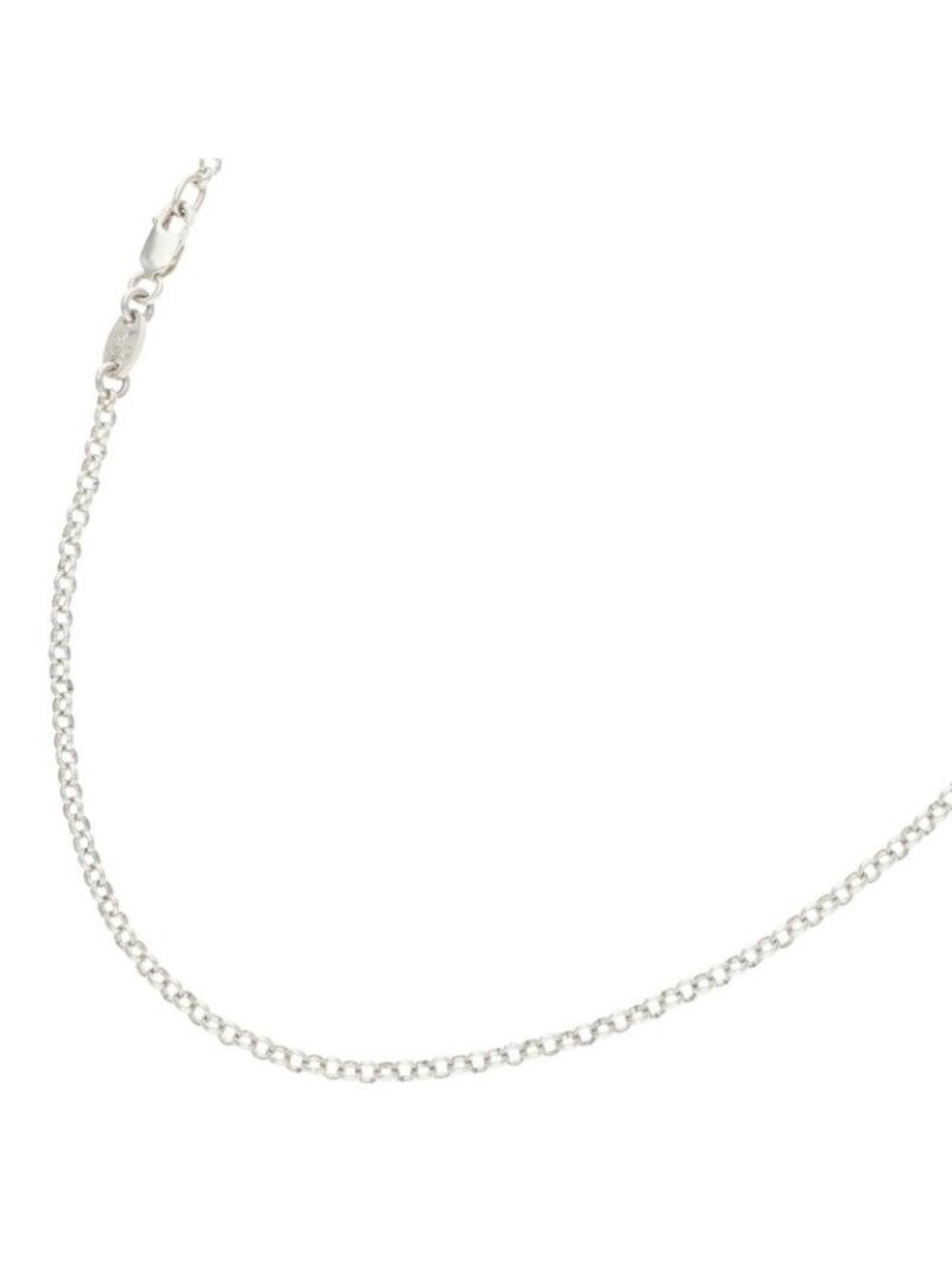 Chrome Hearts Neckchain Roll Chain Silver Necklace